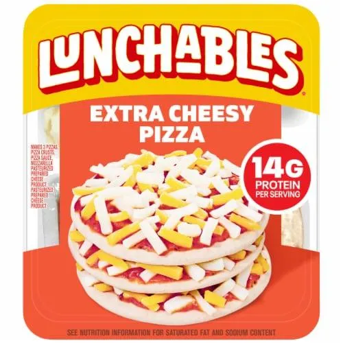 Lunchables Extra Cheesy Pizza, Pack