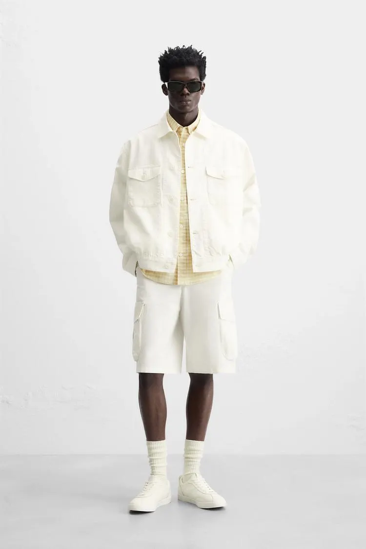 COTTON - HEMP DENIM JACKET