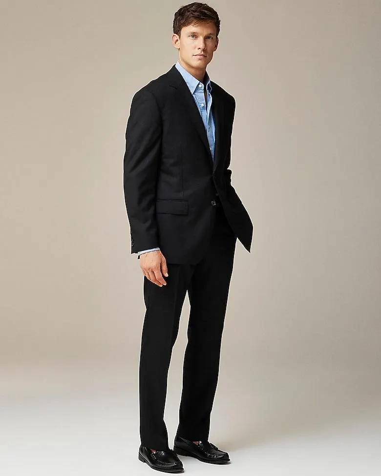 Crosby Classic-fit suit jacket in Italian wool