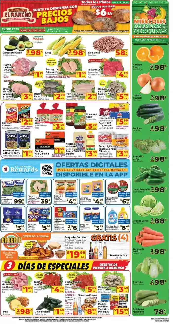 Weekly ad Exclusive deals for our customers from January 8 to January 15 2025 - Page 1