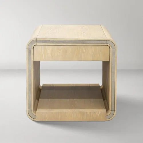 Damone End Table - Natural