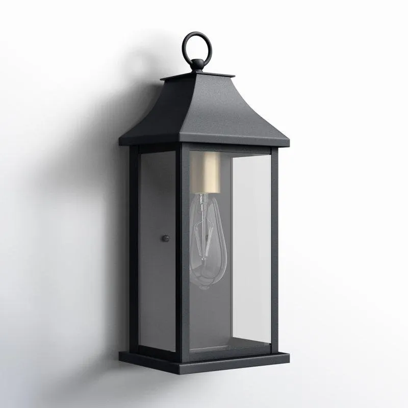 Witcher 3 - Light Glass Outdoor Wall Lantern with Dusk to Dawn