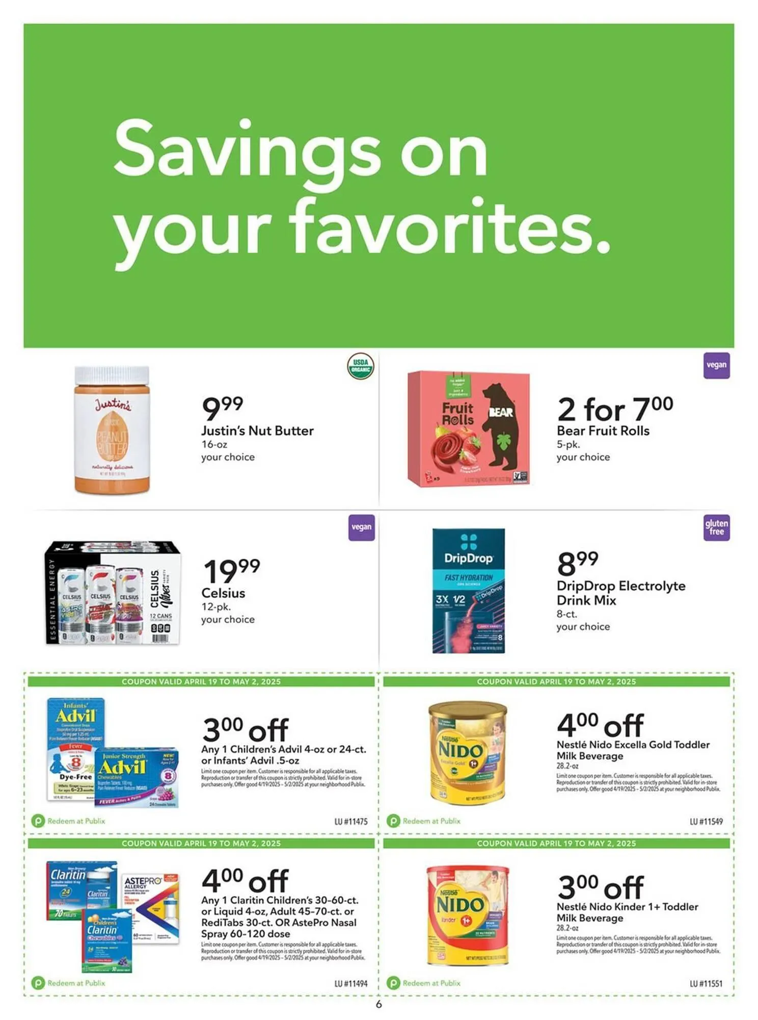 Weekly ad Publix Weekly Ad from April 20 to May 2 2025 - Page 6
