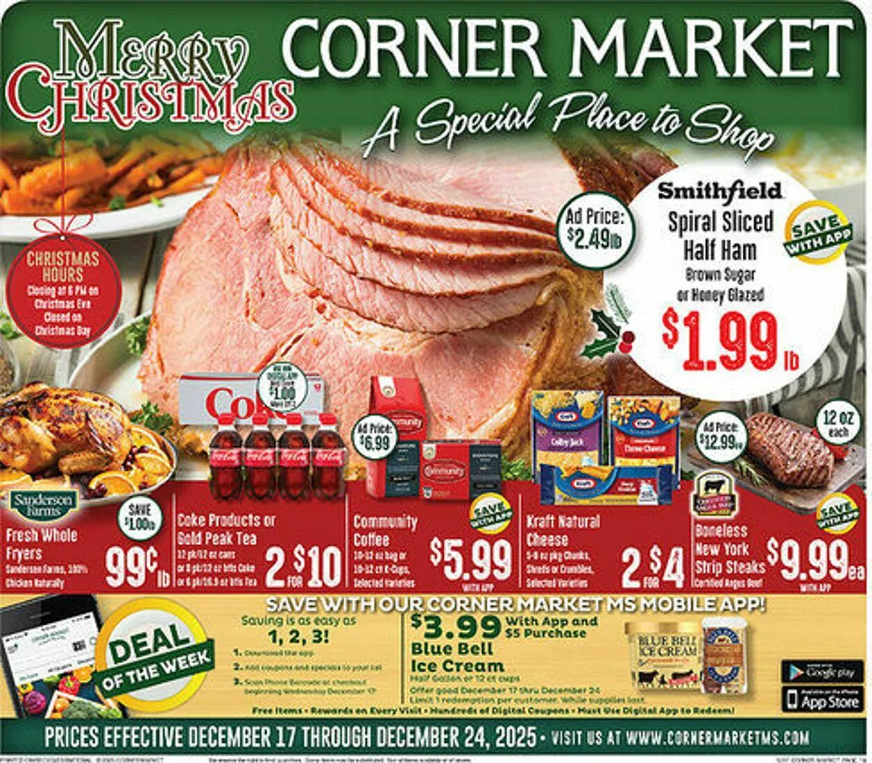 Weekly ad Corner Market from December 17 to December 23 2025 - Page 1