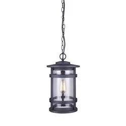 Canarm Inc. Duffy Black 1 Light Outdoor Pendant