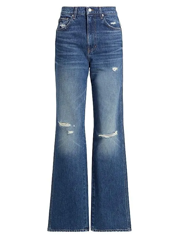 Dylan High-Rise Straight-Leg Jeans