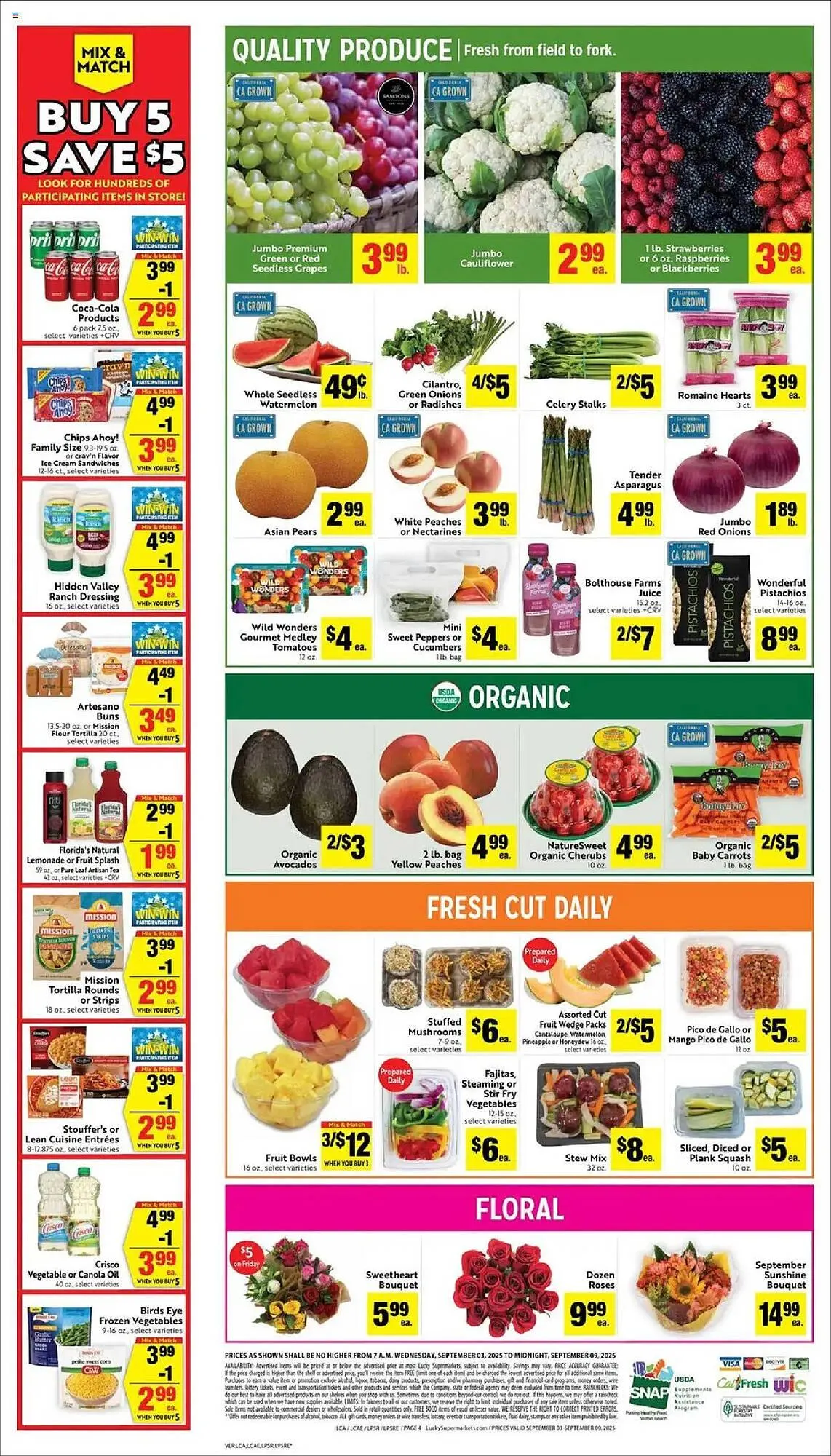 Weekly ad Lucky Supermarkets weekly ad from September 3 to September 10 2025 - Page 4