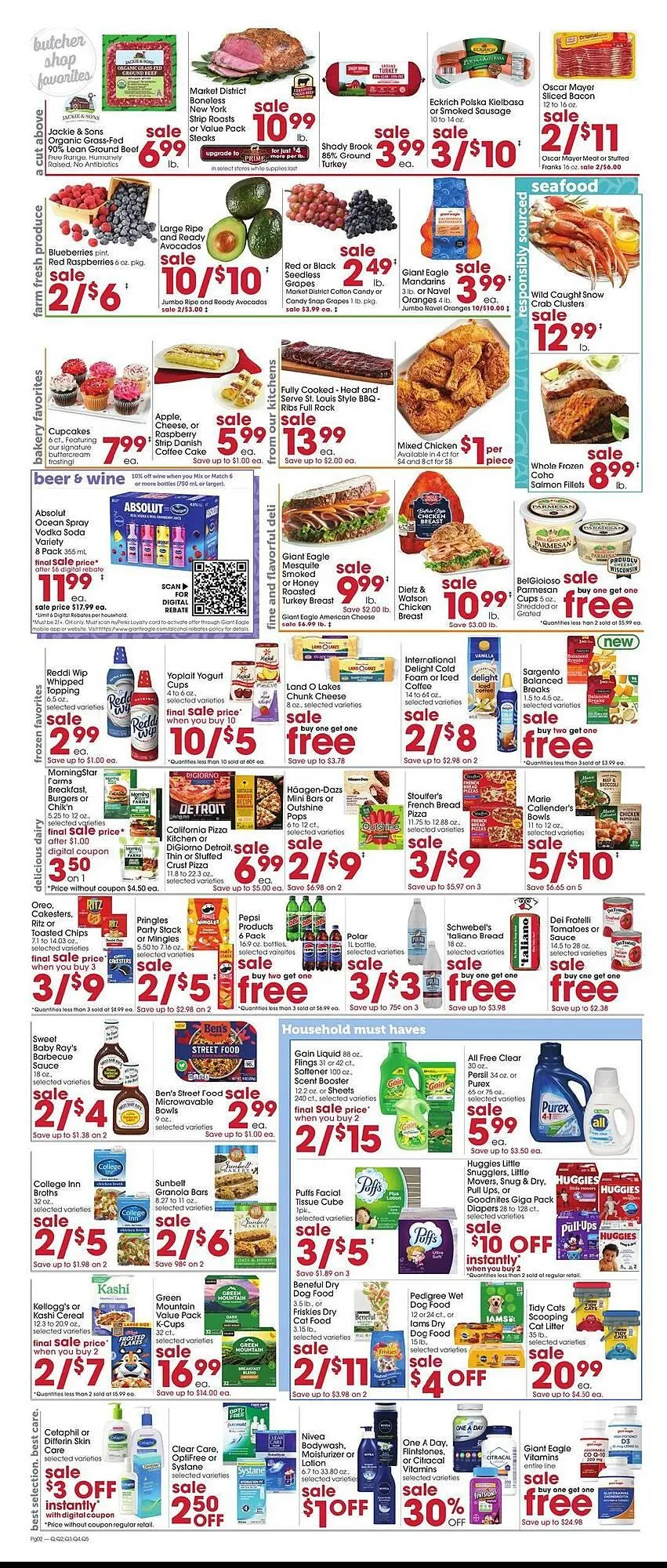Weekly ad Giant Eagle weekly ad from January 22 to January 28 2026 - Page 2