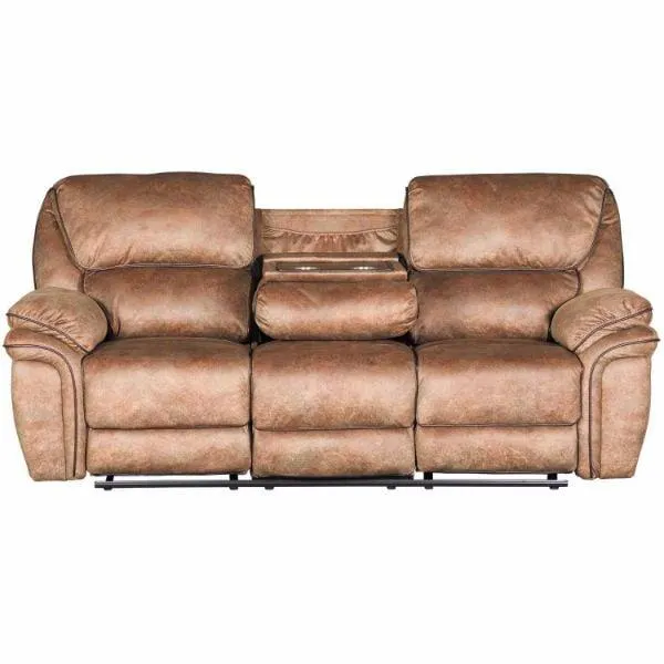 Buffalo Reclining Sofa with Drop Table