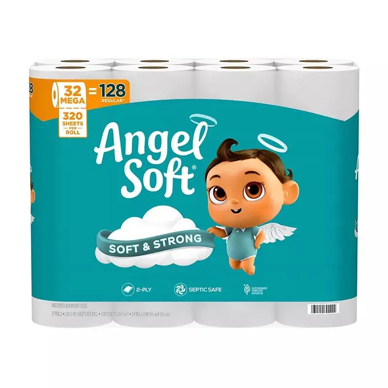 Angel Soft Mega Roll Toilet Paper, 32 pk./320 sheets per roll