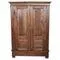 Small Antique Wardrobe in Poplar Wood