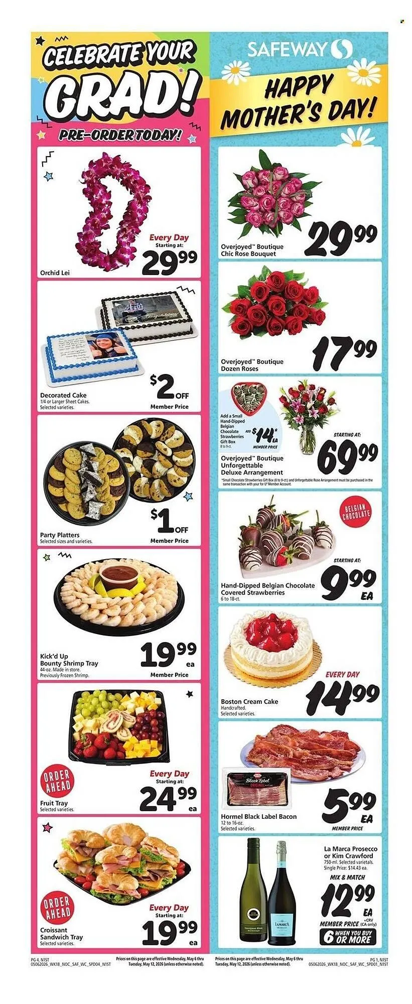 Weekly promotion Safeway weekly ad spanning from May 6 to May 12 2026 - Page 2 for Catalogue 365