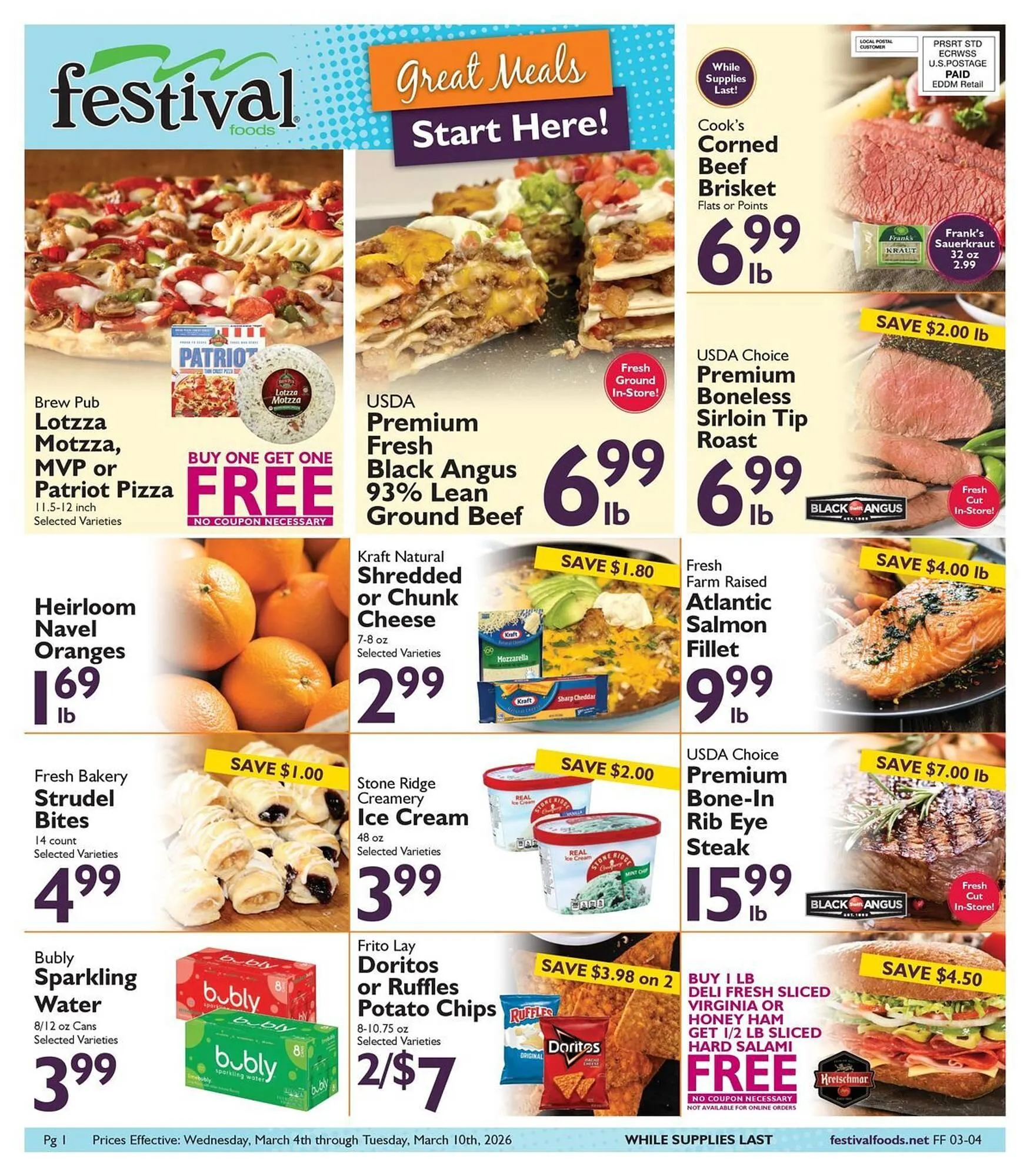 Weekly ad Festival Foods weekly ad from March 4 to March 10 2026 - Page 1