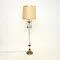Vintage Italian Brass and Steel Floor Lamp, 1970