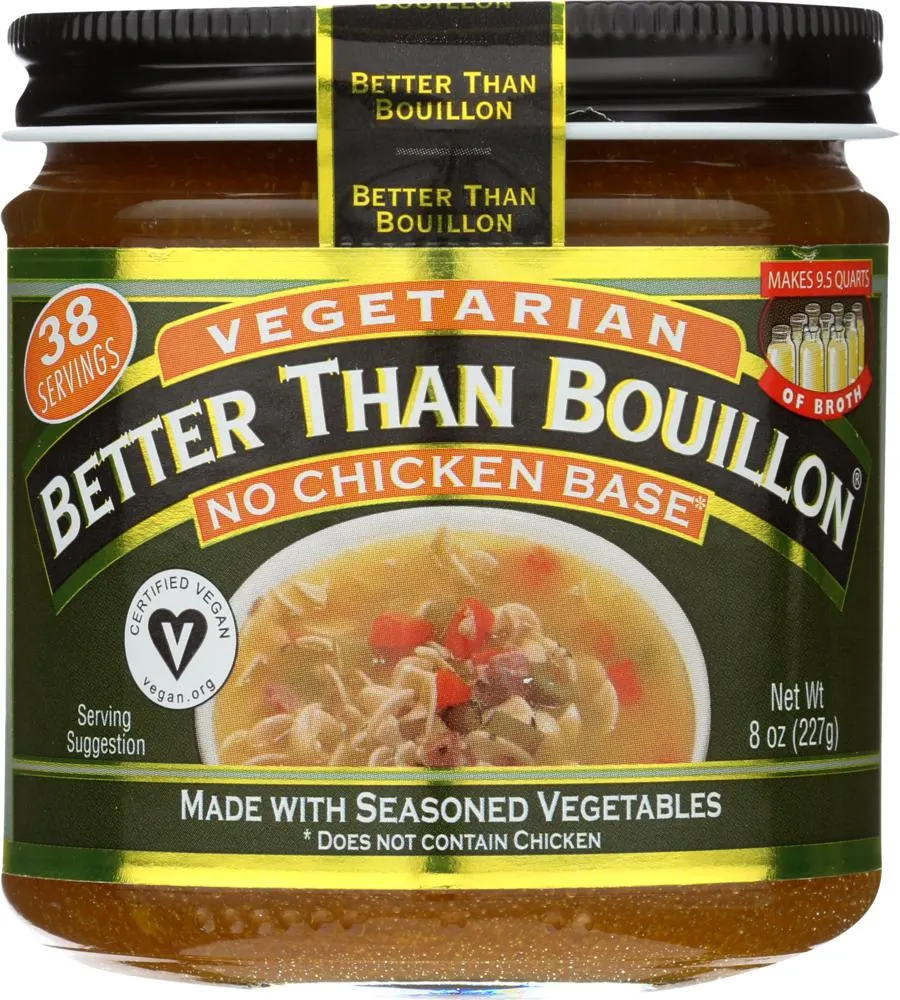 Vegan No Chicken Bouillon Broth