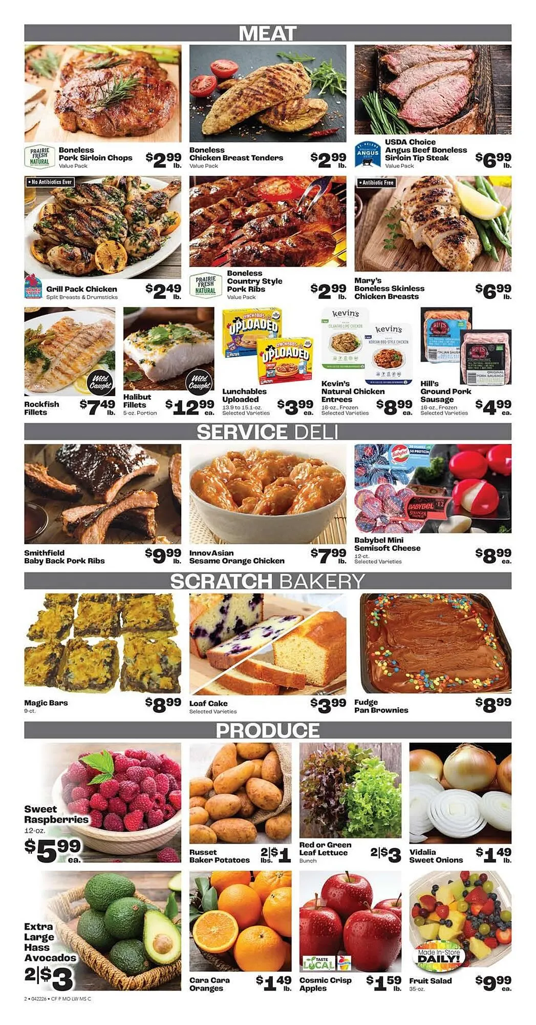 Weekly ad Rosauers weekly ad from April 22 to April 28 2026 - Page 2