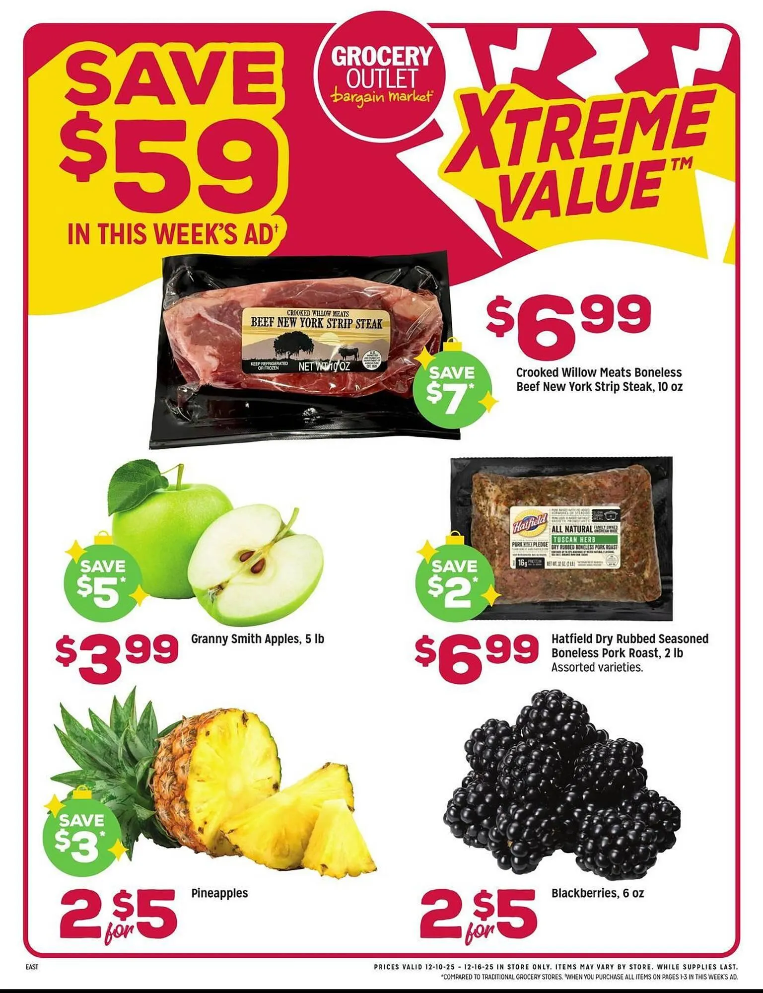 Weekly ad Grocery Outlet weekly ad from December 10 to December 16 2025 - Page 1