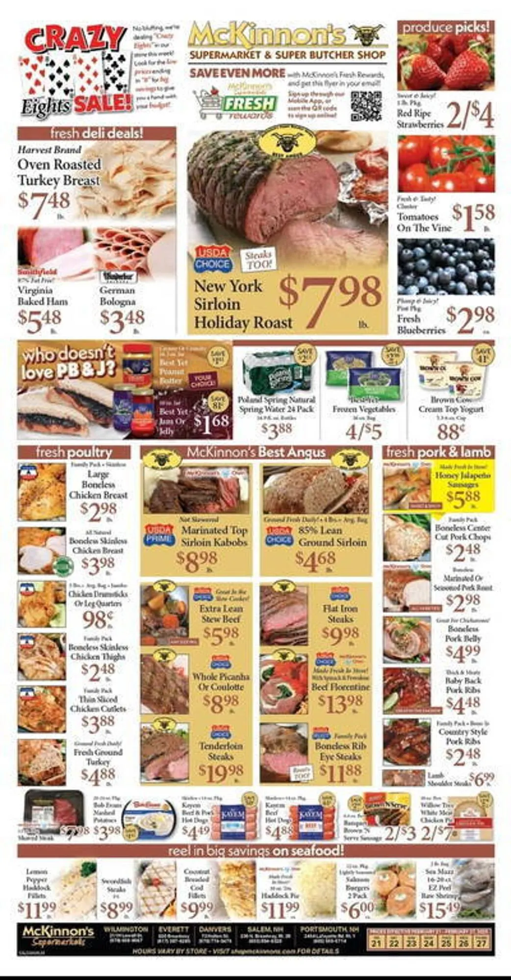 Weekly ad McKinnon's Supermarkets Weekly Ad from February 21 to February 27 2025 - Page 1