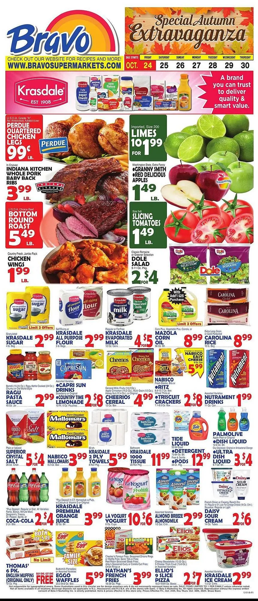 Bravo Supermarkets weekly ad - 1