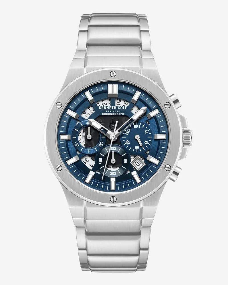 Classic Bracelet Watch With Date Disc -