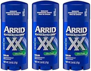 Arrid XX Solid Antiperspirant & Deodorant-Ultra Fresh-2.7 oz (Quantity of 3)