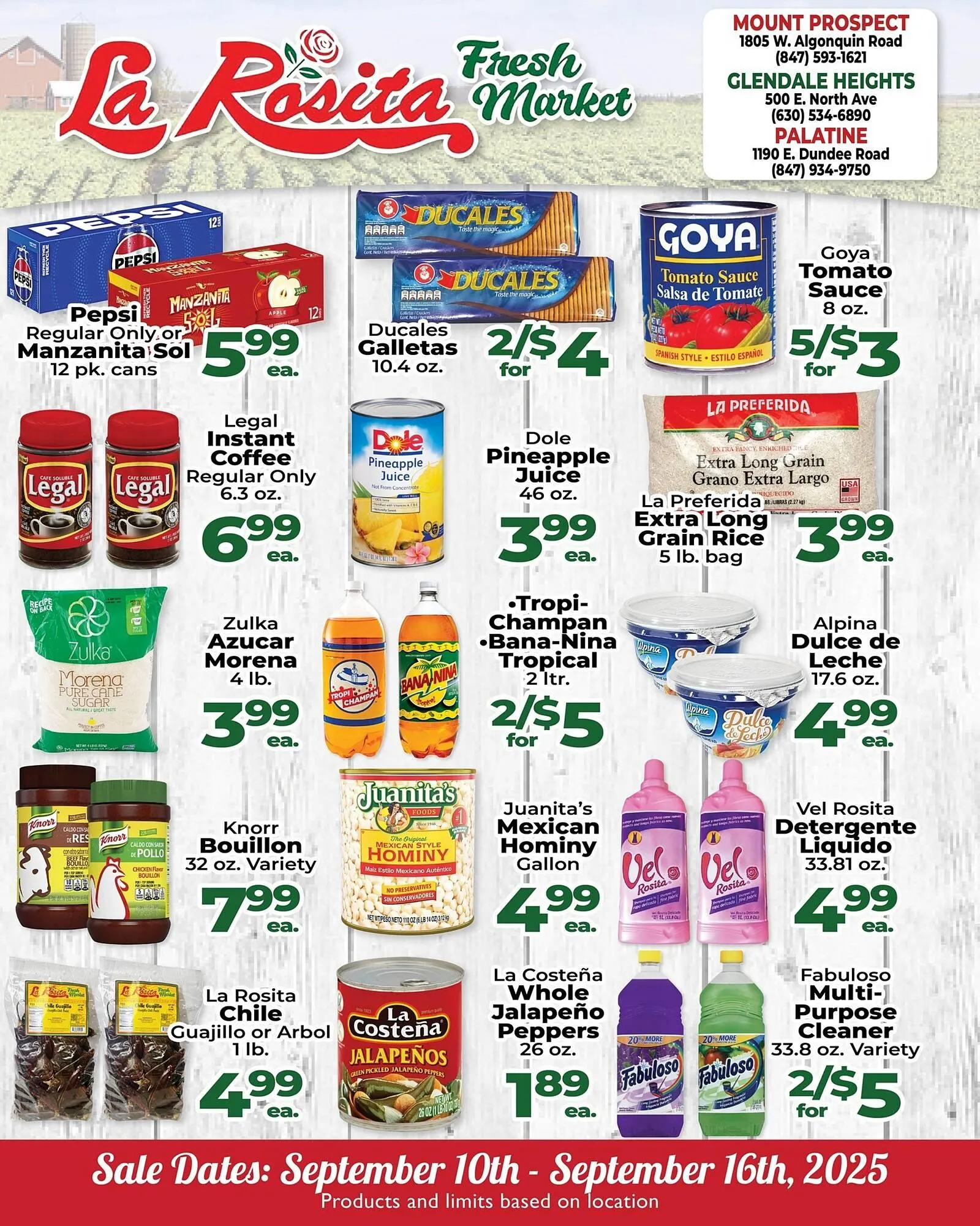 Weekly ad La Rosita Fresh Market weekly ad from September 10 to September 16 2025 - Page 4
