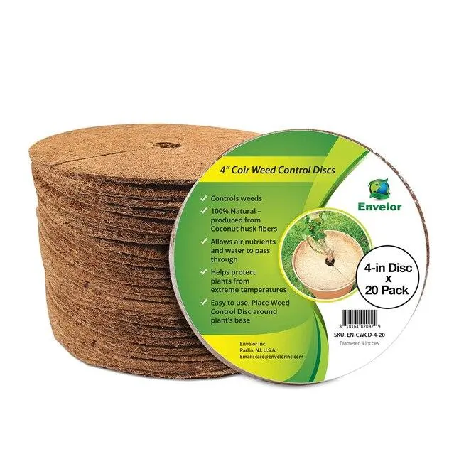 Envelor Tan coir Coconut fiber 4-Inches Tree Ring