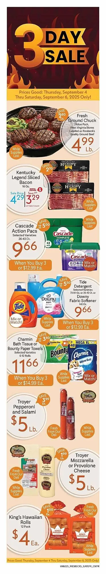 Weekly ad Riesbeck weekly ad from September 4 to September 6 2025 - Page 1