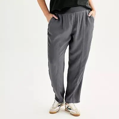 Plus Size Sonoma Goods For Life® Comfort Waist Pants