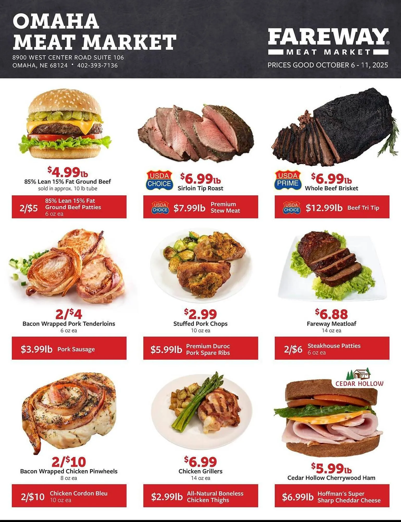 Weekly ad Fareway weekly ad from October 6 to October 11 2025 - Page 1