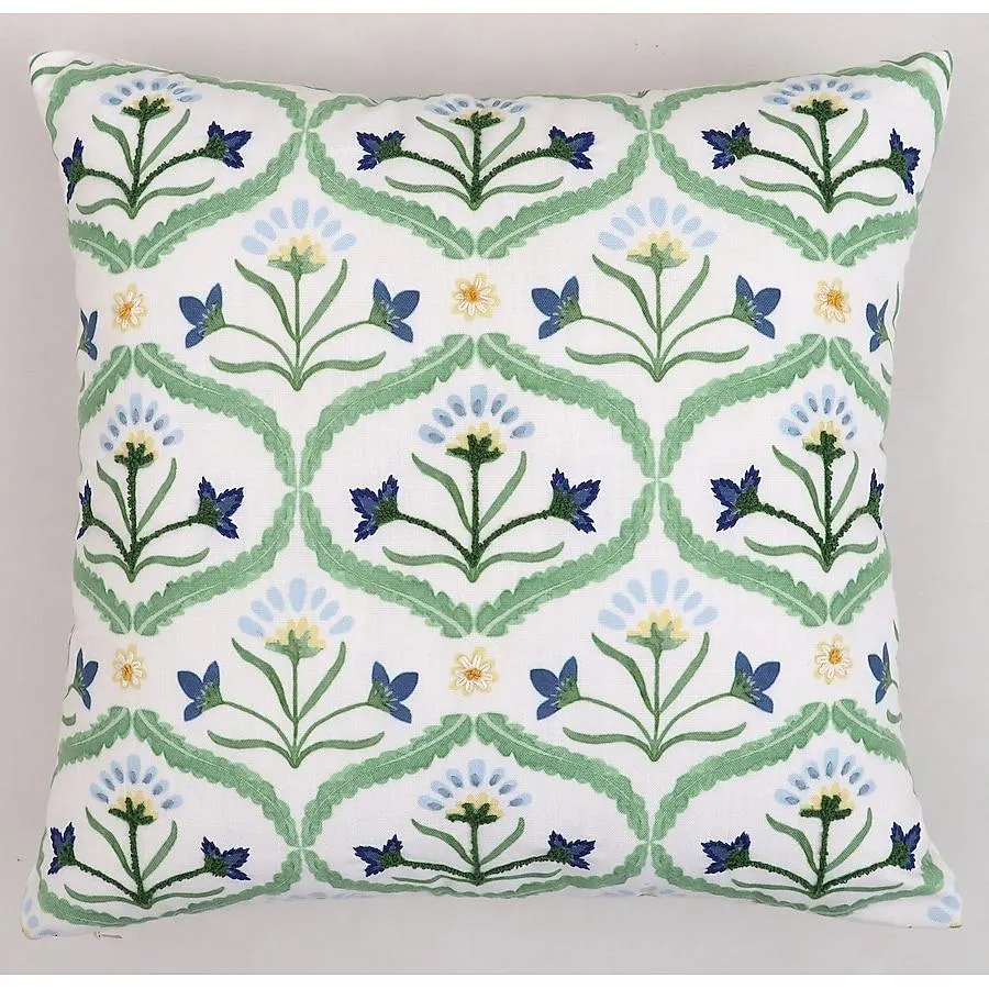 allen + roth Pillow 18-in x 18-in Multi Color Square Indoor Decorative Pillow