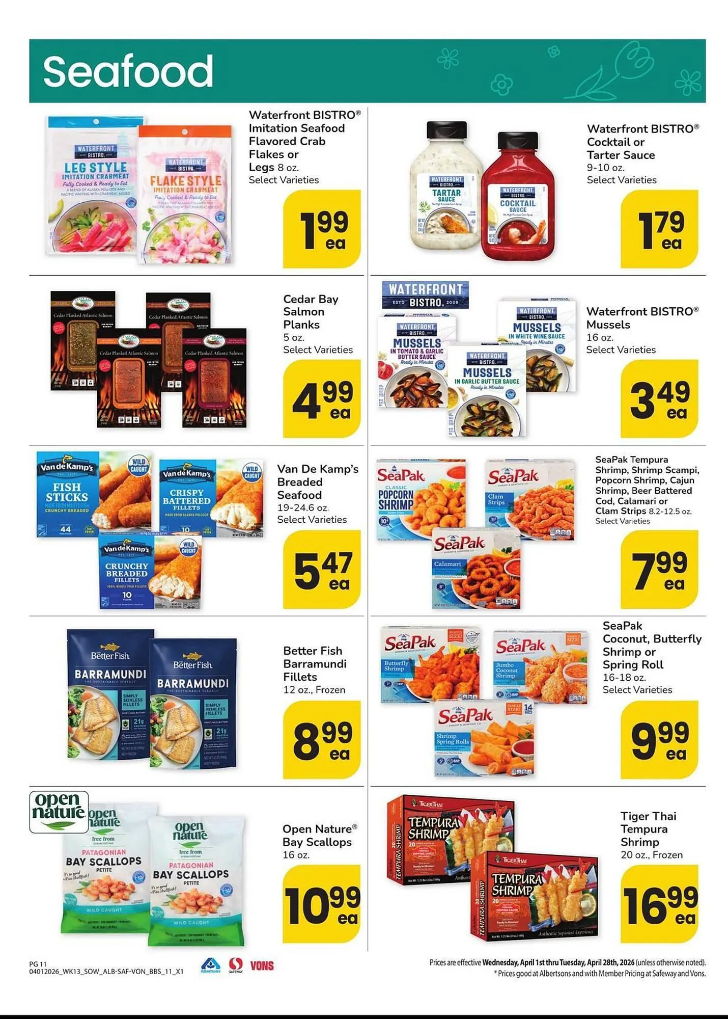 Weekly ad Safeway weekly ad from April 1 to April 28 2026 - Page 11