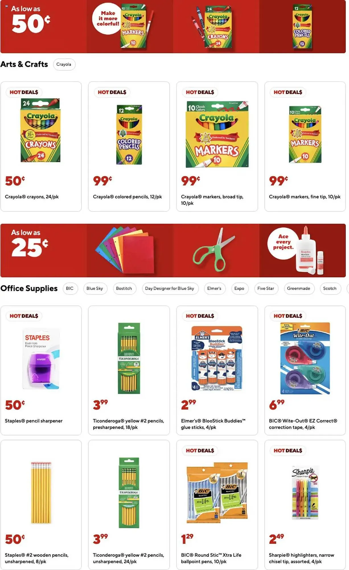 Weekly ad Staples Weekly Ad from July 27 to August 3 2025 - Page 2