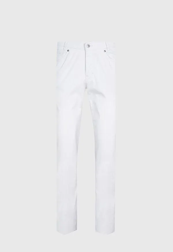 Cotton Five-Pocket Trouser