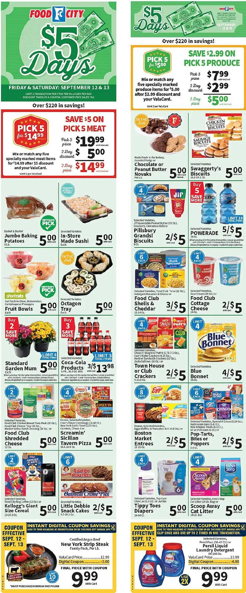 Weekly ad Food City weekly ad from September 12 to September 14 2025 - Page 1