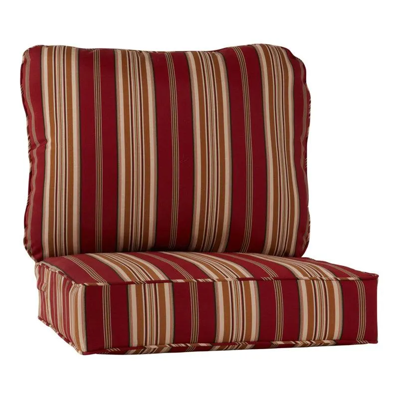 Outdoor 2-Piece Deep Seat Cushion Set