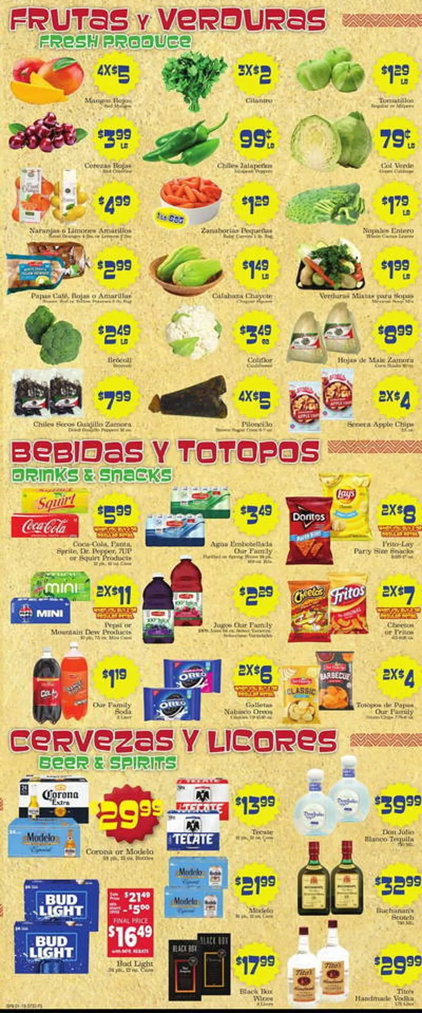 Weekly ad Supermercado Nuestra Familia Weekly Ad from January 19 to January 25 2025 - Page 3