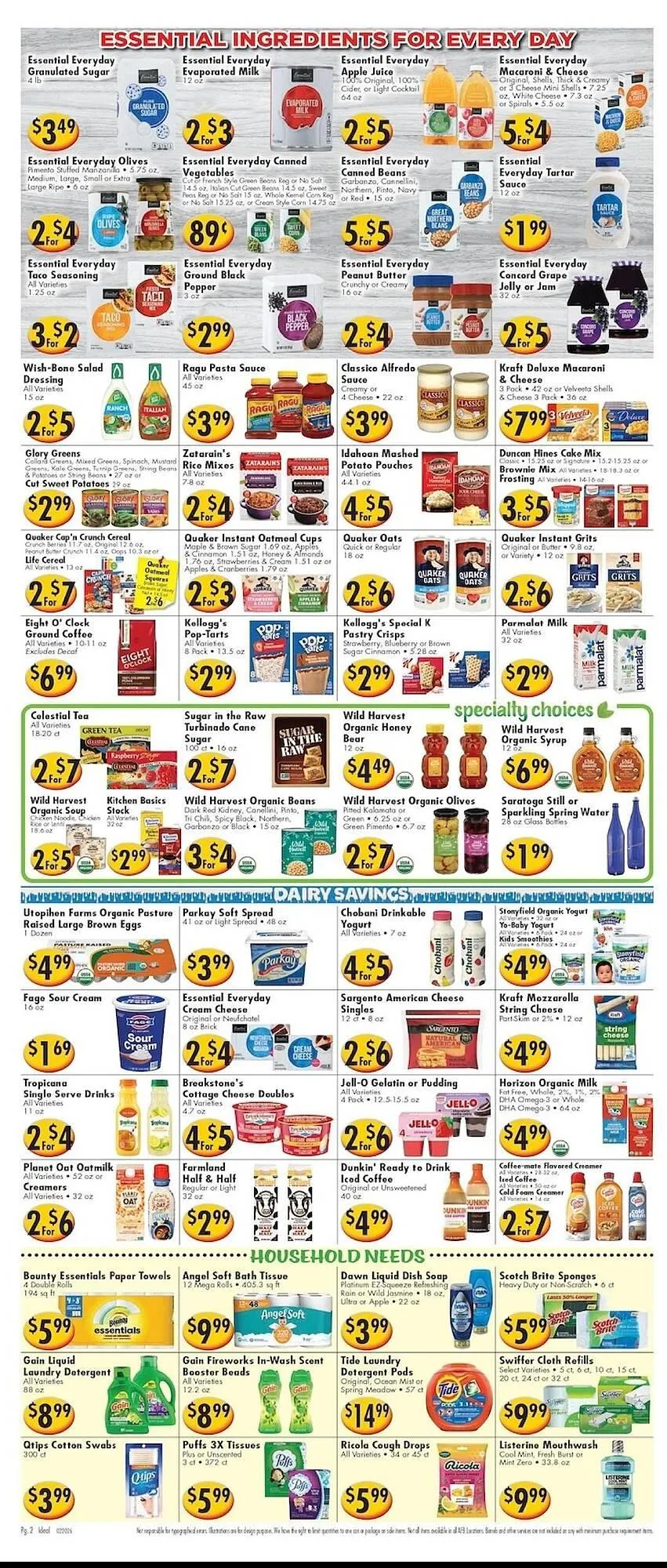 Weekly ad Ideal Food Basket circular from February 20 to February 26 2026 - Page 2