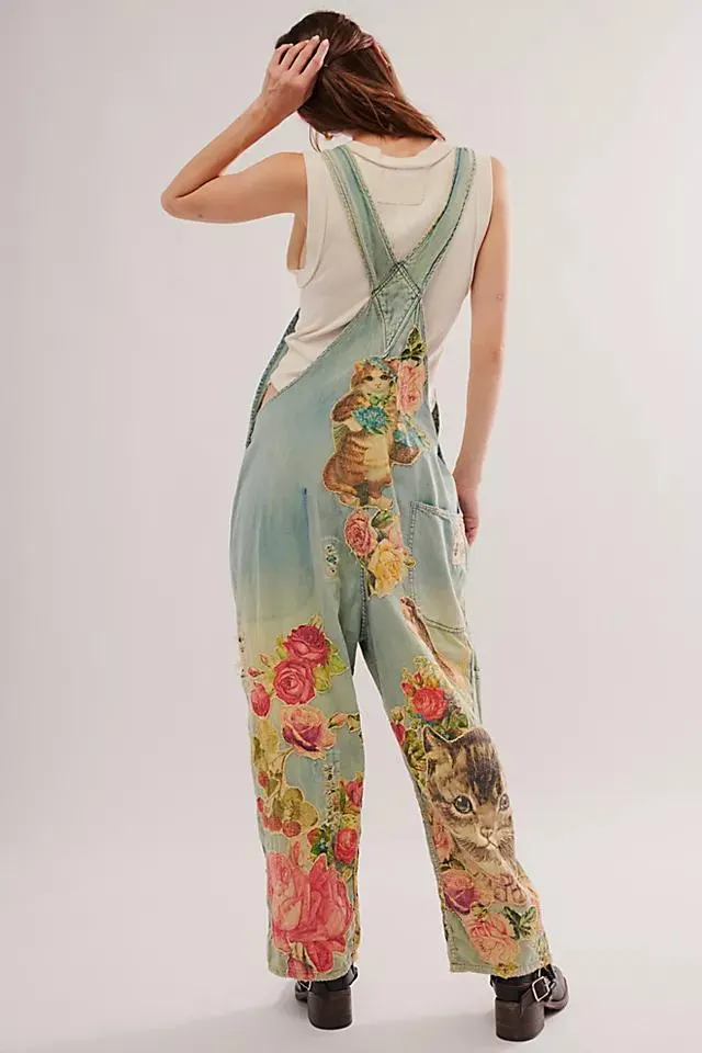 Magnolia Pearl Washed Overalls