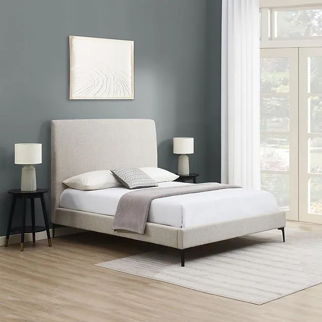 Regina Upholstered Bed, Assorted Sizes And Colors
