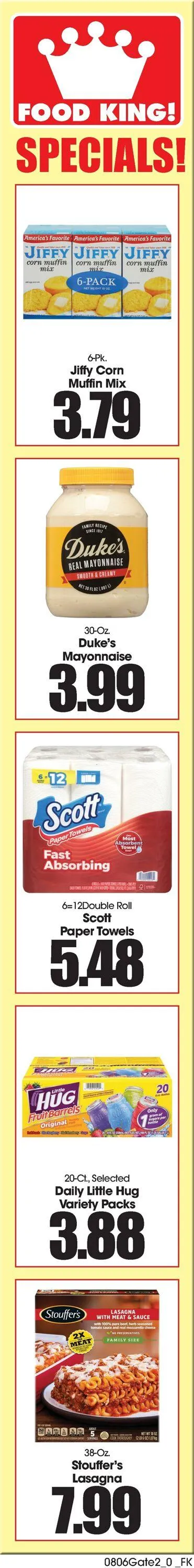 Weekly ad Food King Current weekly ad from August 6 to August 12 2025 - Page 8