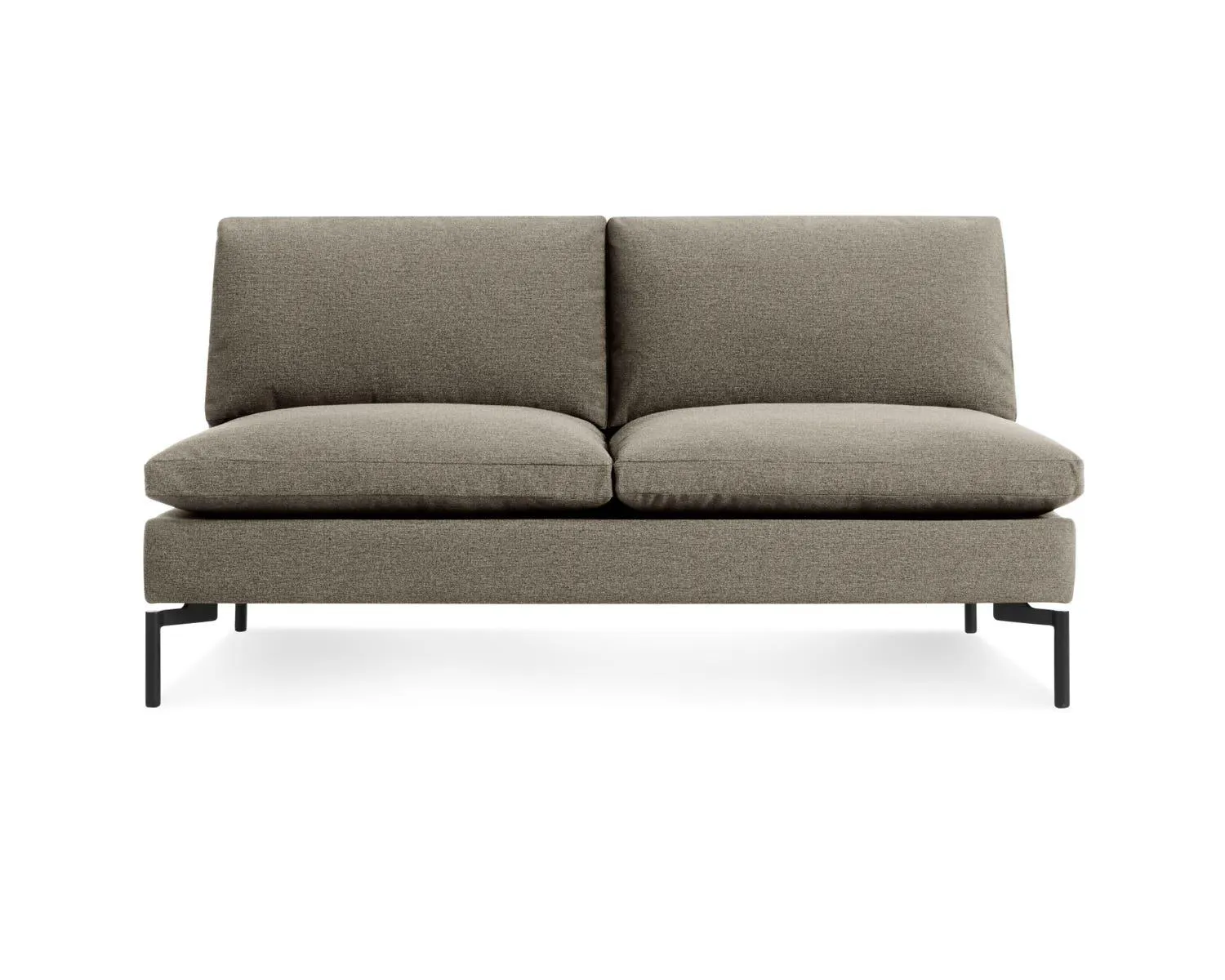 New Standard 60" Armless Sofa