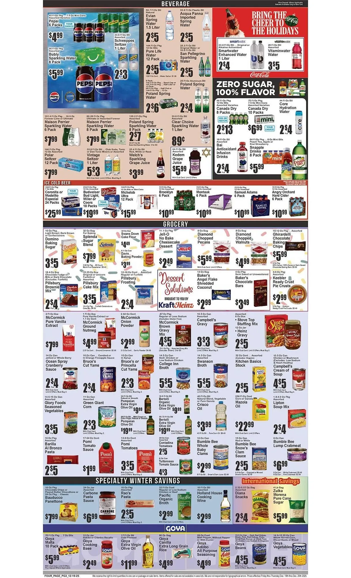 Weekly ad Food Universe circular from December 19 to December 25 2025 - Page 4