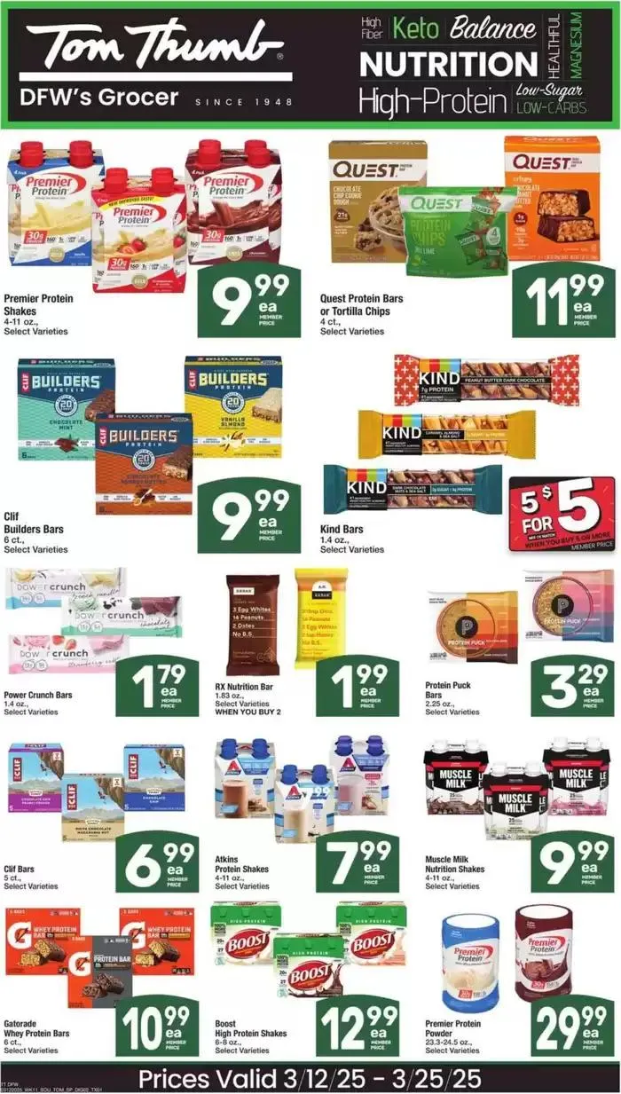 Weekly ad Catalog Tom Thumb from March 12 to March 18 2025 - Page 7