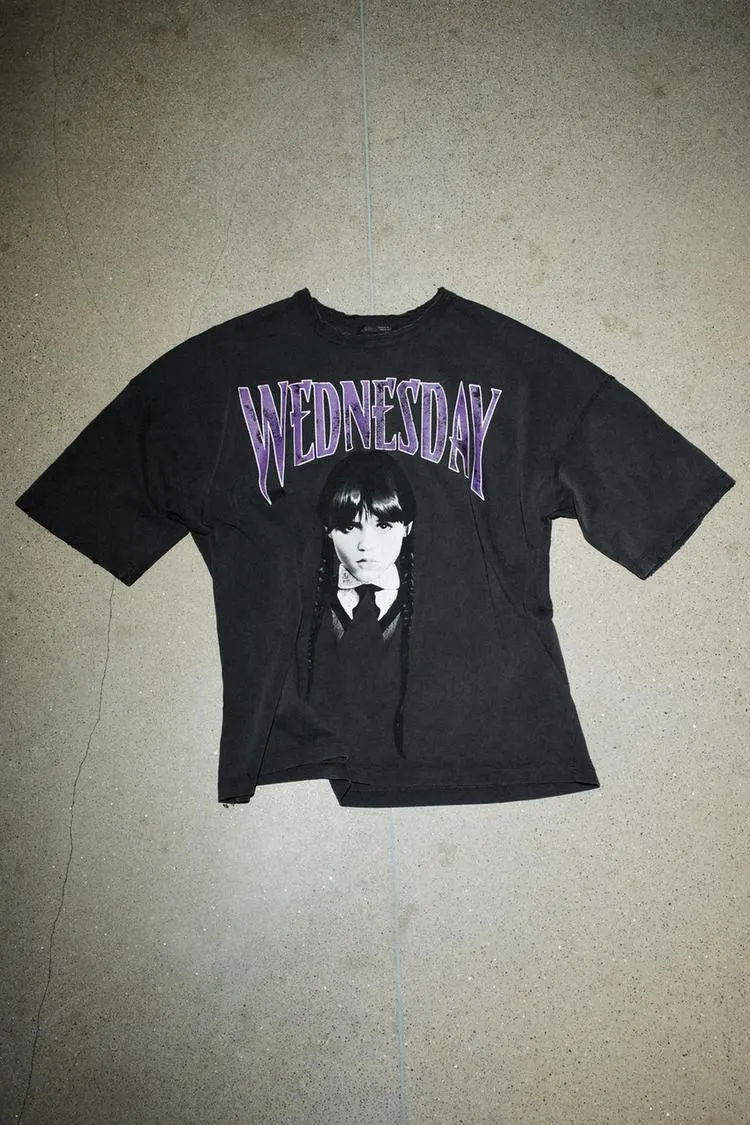 WEDNESDAY© WASHED T-SHIRT