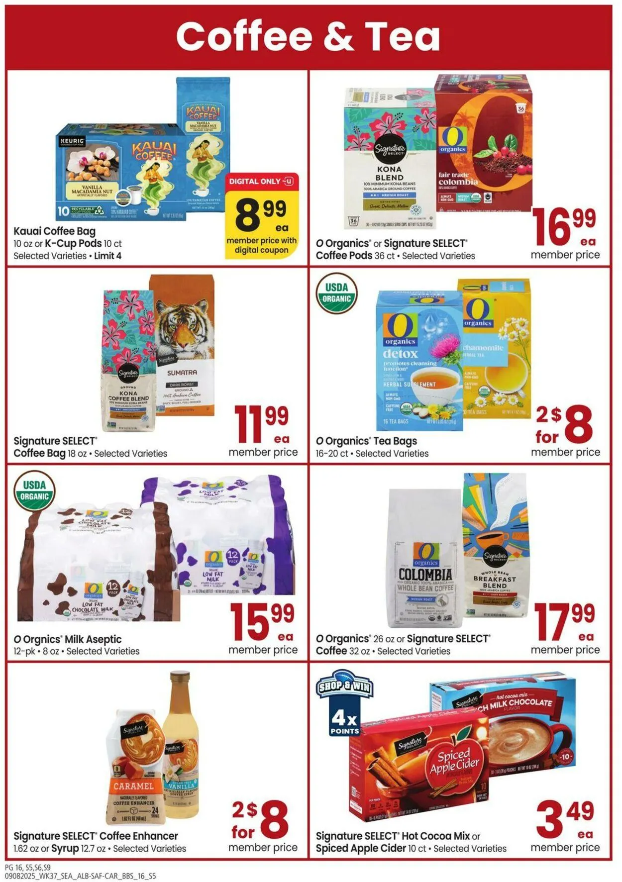 Weekly ad Carrs from September 9 to October 5 2025 - Page 16