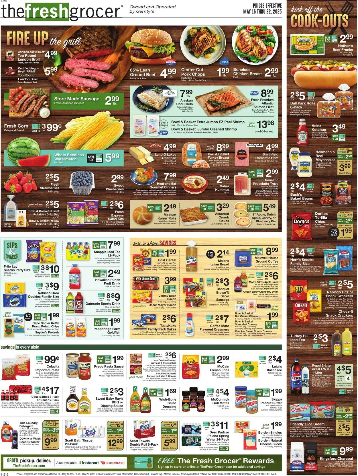 Weekly ad Gerrity's Supermarkets Current weekly ad from May 15 to May 22 2025 - Page 1