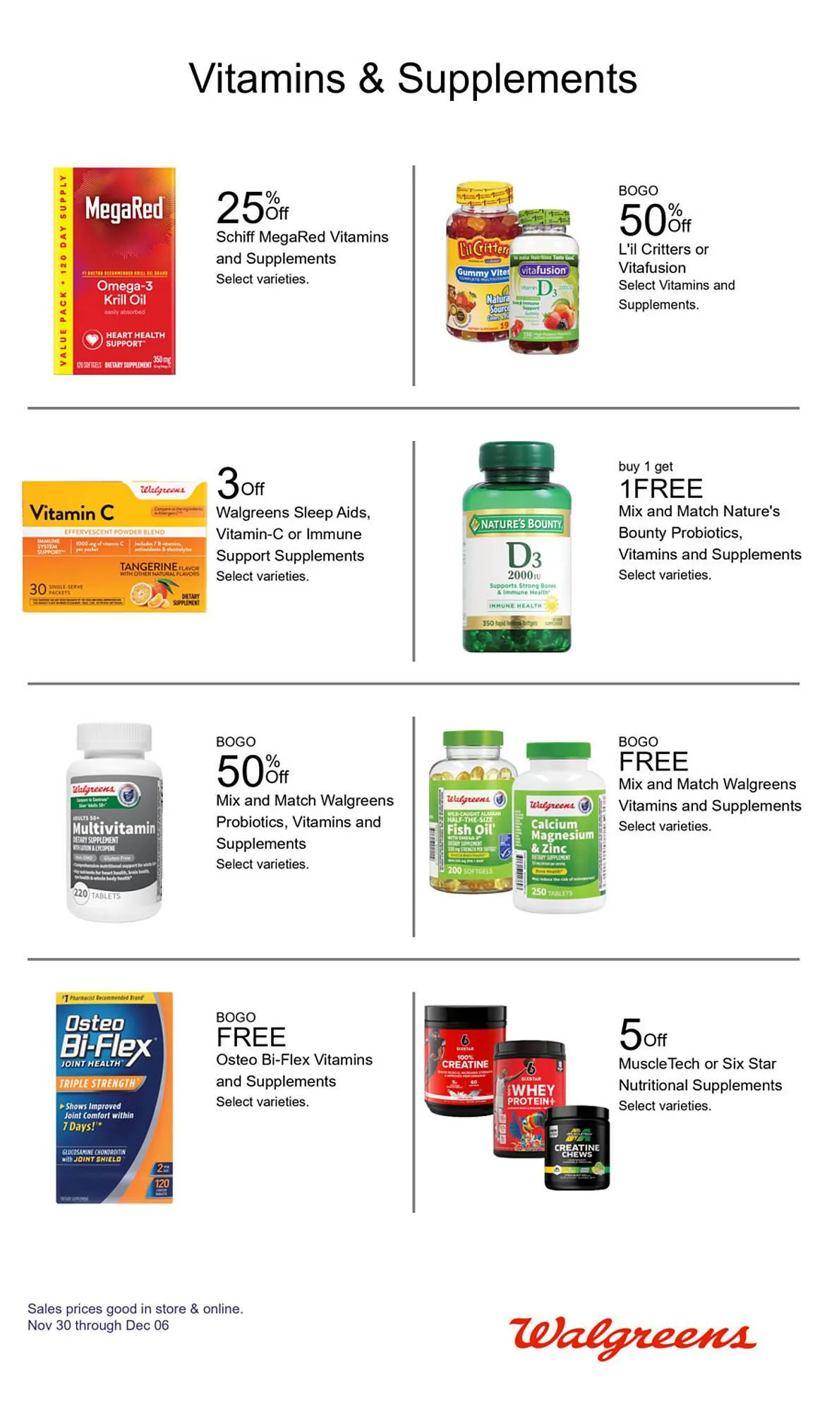 Weekly ad Walgreens weekly ad from November 30 to December 6 2025 - Page 20