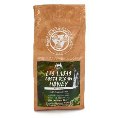Berkeley Bowl Costa Rican Honey Whole Bean Coffee