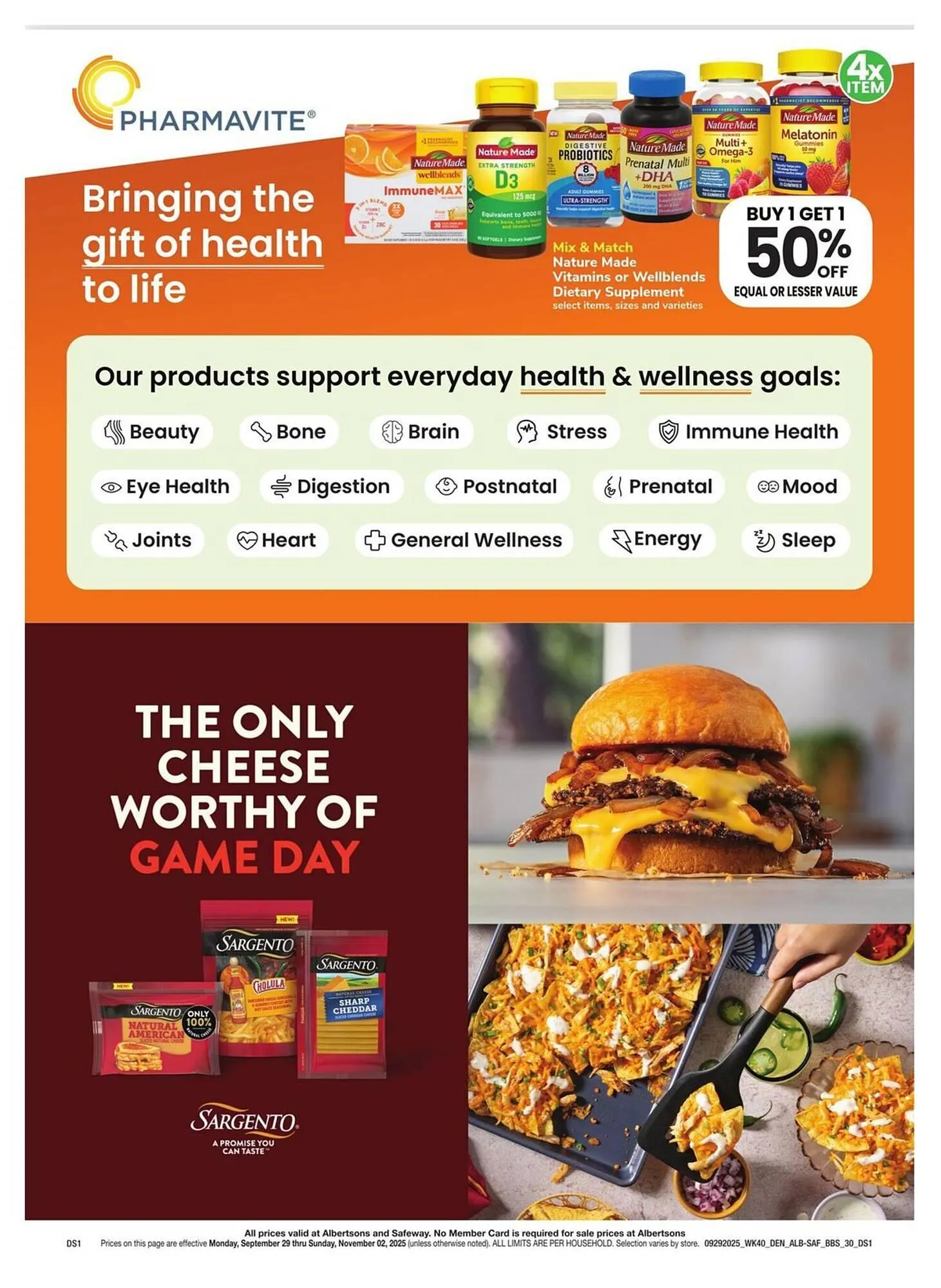 Weekly ad Albertsons weekly ad from September 29 to November 2 2025 - Page 30